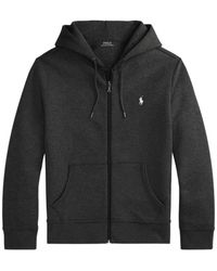 Polo Ralph Lauren - Sweat Zippé À Motif Polo Pony Signature - Lyst