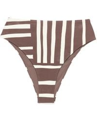 SIR. - Linocut Striped Bikini Bottom - Lyst