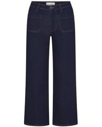 FRAME - Jean Ample À Poches Plaquées - Lyst