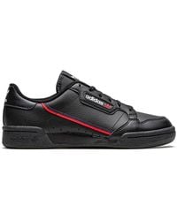 adidas Continental 80 Sneakers in Black for Men | Lyst