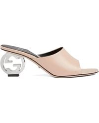Gucci - Heeled Mules - Lyst