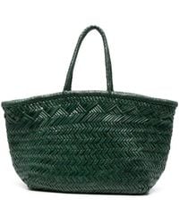 Dragon Diffusion - Gewebter Shopper Aus Leder - Lyst