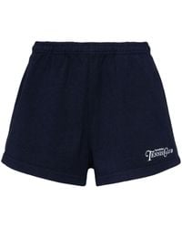 Sporty & Rich - Rizzoli Cotton Track Shorts - Lyst