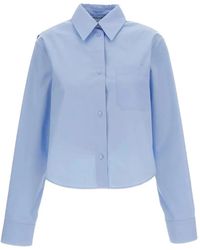 Sportmax - Camisa Con Bolsillo De Parche - Lyst
