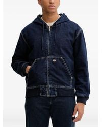 Dickies - Hooded Denim Jacket - Lyst