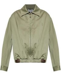 Loewe - Veste En Coton À Taille Ceinturée - Lyst