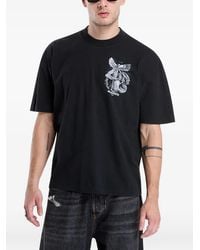 AllSaints - Seraph Angel-Print T-Shirt - Lyst