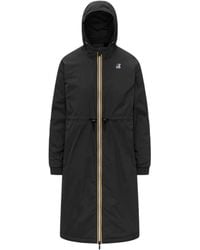 K-Way - Delia Jas Met Capuchon - Lyst