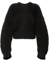 Jacquemus - Le Sweater Boule Torsade Pullover - Lyst