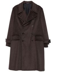Caruso - Corsaro Double-Breasted Buttoned Coat - Lyst