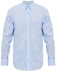 Etro - Chemise À Logo Brodé - Lyst