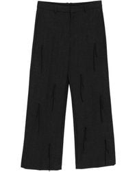 JNBY - Straight Broek Met Franje - Lyst