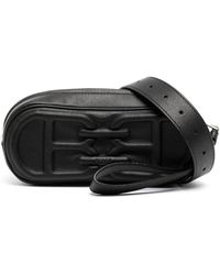 Bally - Logo-embossed Leather Belt Bag - Lyst