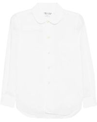 Comme des Garçons - Peter Pan-Collar Long-Sleeve Shirt - Lyst