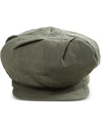 Yohji Yamamoto - Pleated Newsboy Hat - Lyst