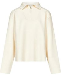 R2W - Pull À Col Zippé Et Manches Descendues - Lyst