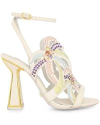 Kat Maconie - Sandales À Ornements En Cristal - Lyst