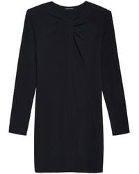 Anine Bing - Amaya Knot-Detail Minidress - Lyst