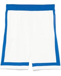 BLUE SKY INN - Panelled Knit Shorts - Lyst