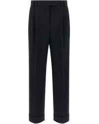 Alberto Biani - Albertino Hose mit Bundfalten - Lyst