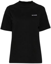 we11done - Embroidered Logo T-Shirt - Lyst
