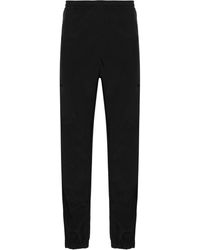 MSGM - Tapered-Hose Mit Logo-Stickerei - Lyst