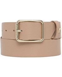 Patrizia Pepe - Logo-Detail Buckle Belt - Lyst