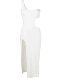 Nissa - One-Shoulder Cut-Out Midi Dress - Lyst