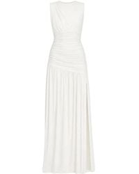 Axel 113 - Isabell Ruched Sleeveless Maxi Dress - Lyst