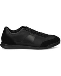 BOSS - Low-Top Trainers With Monogram Jacquard - Lyst