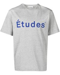 Etudes Studio - T-shirt Van Biologisch Katoen - Lyst