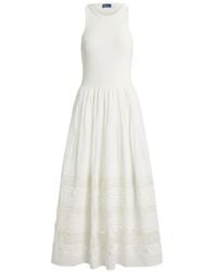 Polo Ralph Lauren - Sleeveless Lace Dress - Lyst