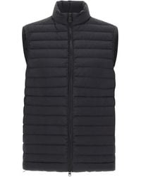 Peuterey - Quilted Stand Collar Vest - Lyst