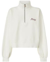 Pinko - Sweater Met Kwartrits En Print - Lyst