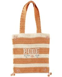 Bode - Borsa Tote Sherbet All'Uncinetto - Lyst
