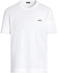 ZEGNA - クルーネック Tシャツ - Lyst