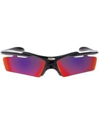 Balenciaga - Shield-Frame Sunglasses - Lyst