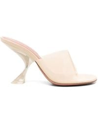 AMINA MUADDI - Taylor Transparent Mules - Lyst