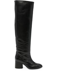 Aeyde - Block-Heel Knee-High Boots - Lyst