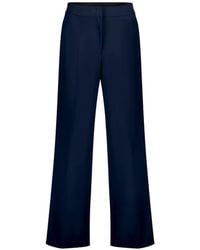 Betty Barclay - Marlene Pressed-Crease Wide-Leg Trousers - Lyst