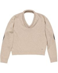 Acne Studios - Wool Sweater With Cut-Out - Lyst
