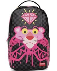 Sprayground - Panther Checkered Backpack - Lyst