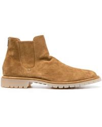Officine Creative - Suede Chelsea Boots - Lyst