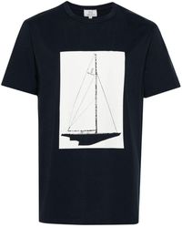 Woolrich - Boat Cotton T-shirt - Lyst