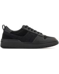 Ferragamo - Calf Leather Sneakers - Lyst