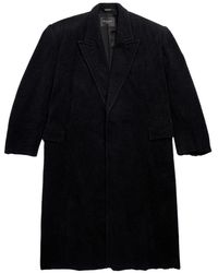 Balenciaga - Manteau en cachemire à simple boutonnage - Lyst