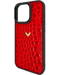 Velante - クロコパターン Iphone 16 Pro ケース - Lyst