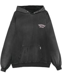 Represent - Duality Distressed Graphic-Print Cotton Hoodie - Lyst