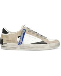 Crime London - Baskets Sk8 Deluxe En Cuir - Lyst
