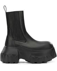 Rick Owens - Platform Ankle Boots - Lyst